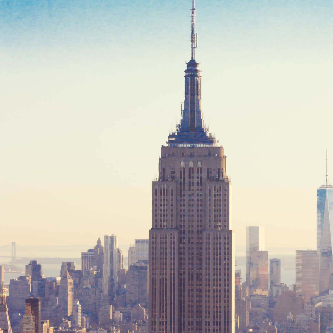 Leinwandbild Empire State Building von Andreka