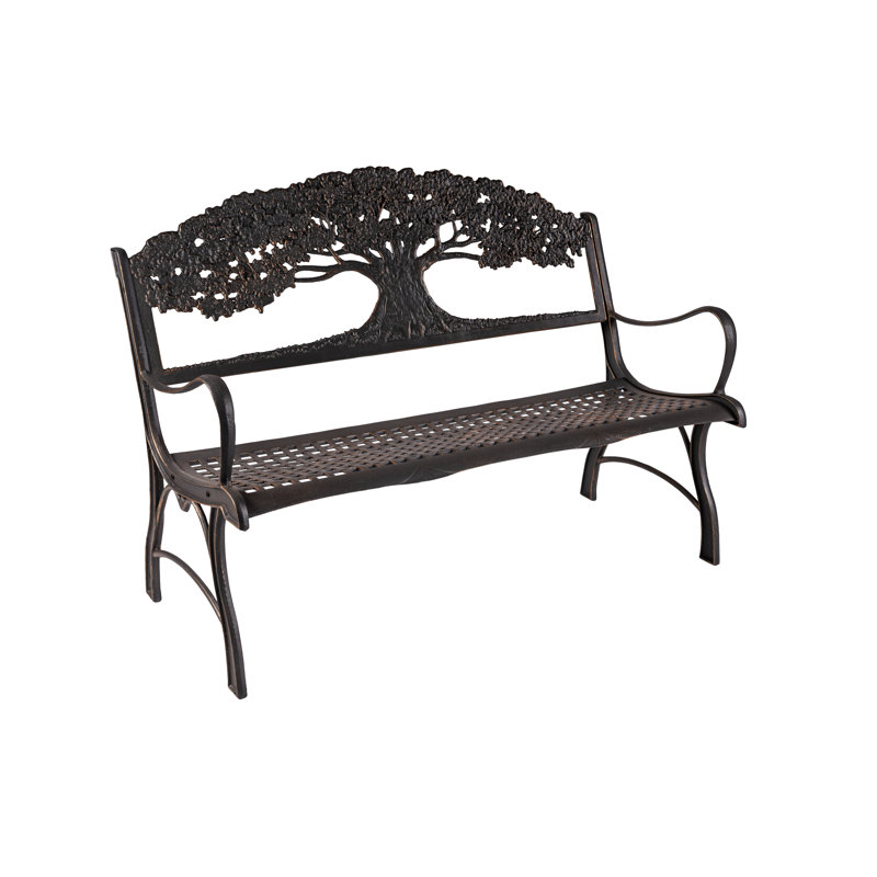 Middlebrooks Tree Cast Iron Park Bench