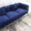 Ensemble de salon en velours 3 pièces-91460917