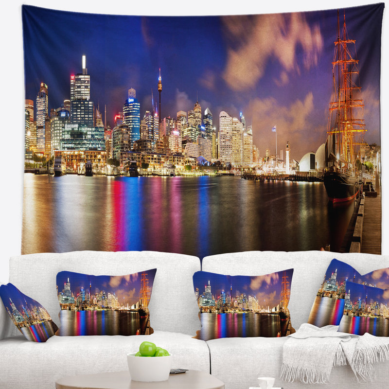 Polyester Tapestry, 50" H x 60" W