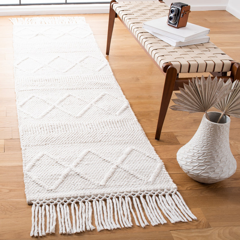Matanna Hand Woven Performance Striped Rug, Runner 2'3" x 8'