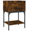 Shabari 40.5cm W Iron Bedside Table-1924250994-1889720839