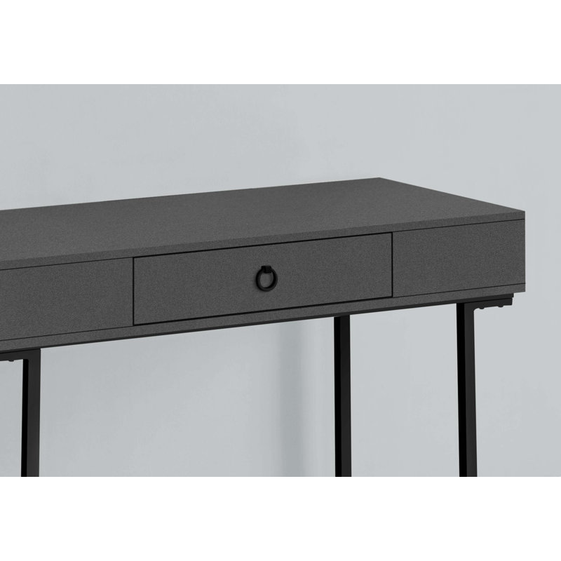 Bureau d'ordinateur, Gris/noir