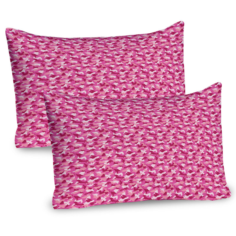 Ensemble de 2 taies décoratives camouflage Ambesonne