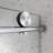 Frameless One Fixed And One Shifted Shower Door,Stainless Steel Large Pulleys With Adjustable Soft Closing Function,With Nano Easy Cleaning,Stick Explosion-Proof Menbrance-112520567