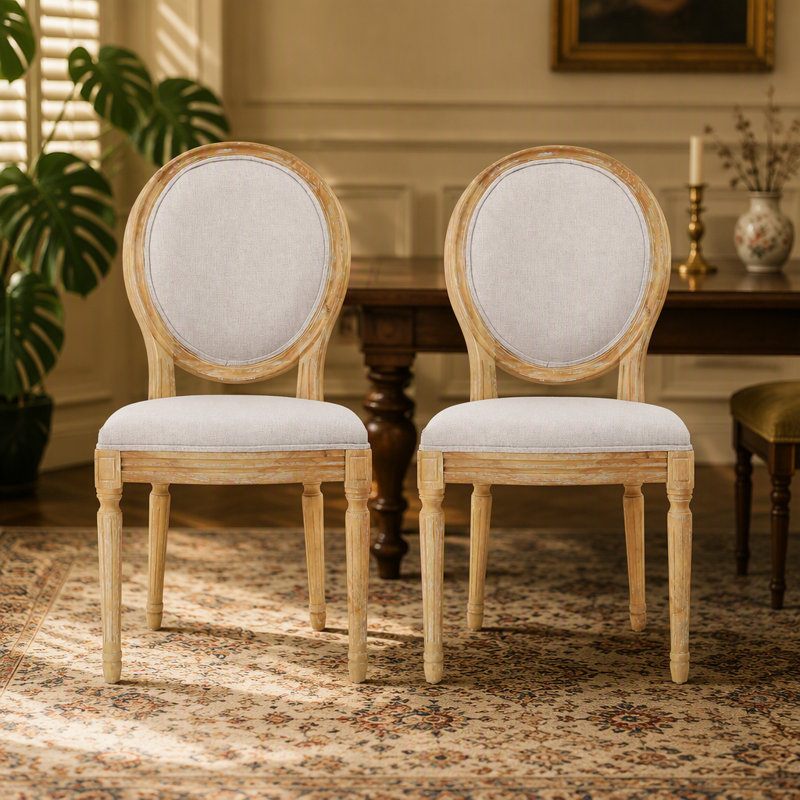 Chaise de salle à manger, Beige