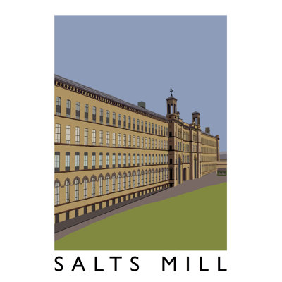 'Salts Mill' by Richard O'Neil - Print