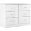 Commode double 6 tiroirs