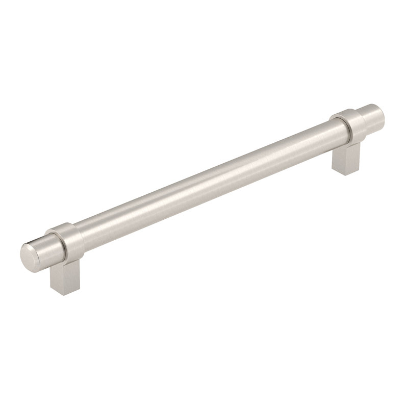 Expression 7 9/16" Centre to Centre Bar Pull, Brushed Nickel