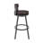 Kevontae Swivel Stainless Steel Metal Counter Height Bar Stool-1023711741-1023711735