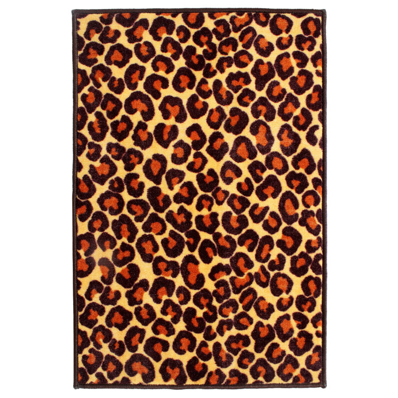 Animal Print Indoor Rug, Rectangle 9' x 20'