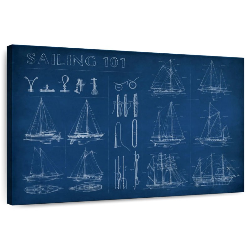 Infographie de voile, H 34 po x l 51 po