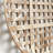 Woven Iron Strand Textured Wall Art in Champagne Gold, Set of 3