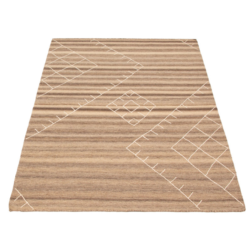 Marrakech Taupe Kilim 5'2" x 8'0"