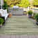 Machine Washable Indoor/Outdoor Xhevrie Green Rug