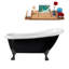 1549.4mm x 701mm Soaking Acrylic Bathtub-1570245558-1570245554