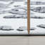Tapis abstrait gris-755280233