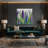 Botanical Hyacinths Blue Canvas Wall Art-2115190393