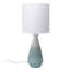 Lampe de table verte 25 po Boone