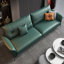 Causeuse-coussin standard en cuir véritable vert foncé-1278661593-1278661598