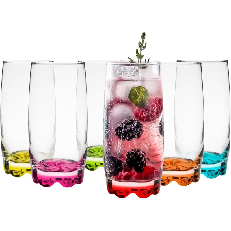 Razel 390ml Highball Glass Set