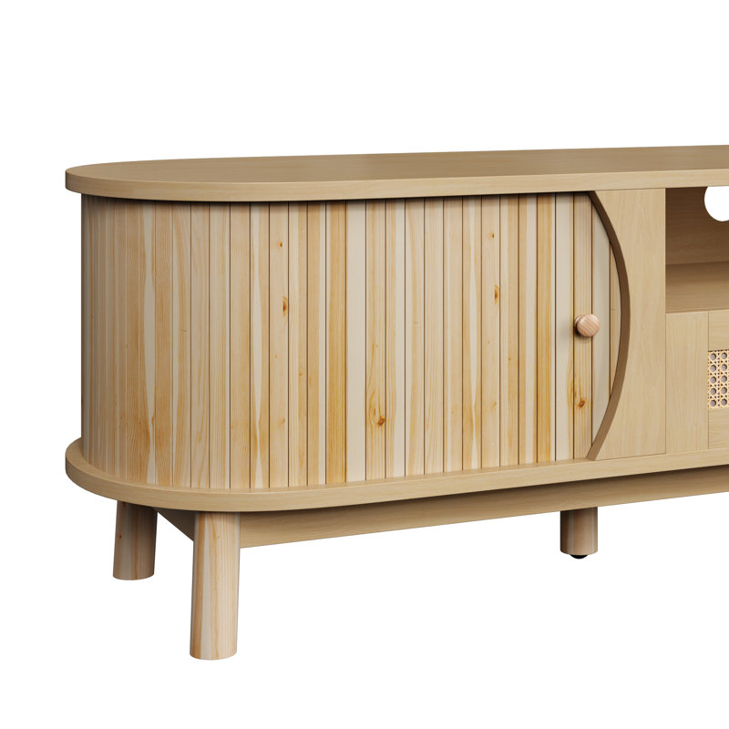 Meuble télé avec portes et tiroirs