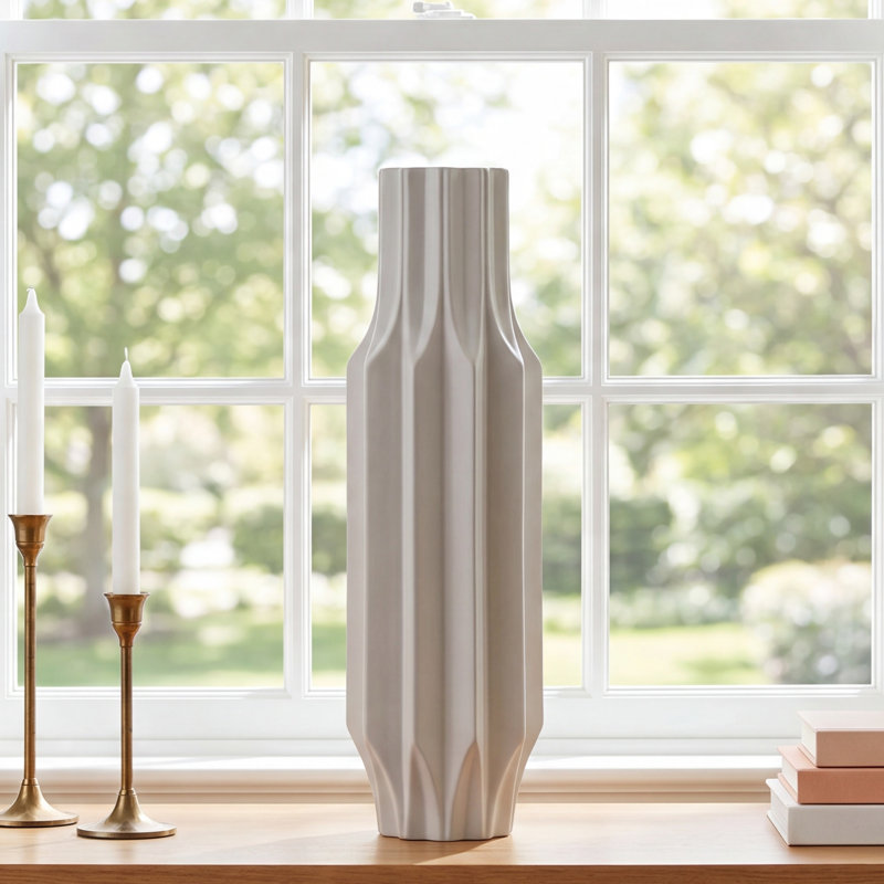 Carley Isla 16" Tall Ceramic Vase