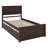 Platform Bed With Trundle Bed-1890338590