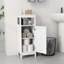Armoire de salle de bain à une porte