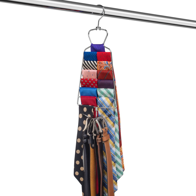 Metal Multi-Layer Hanger for Tie/Belt