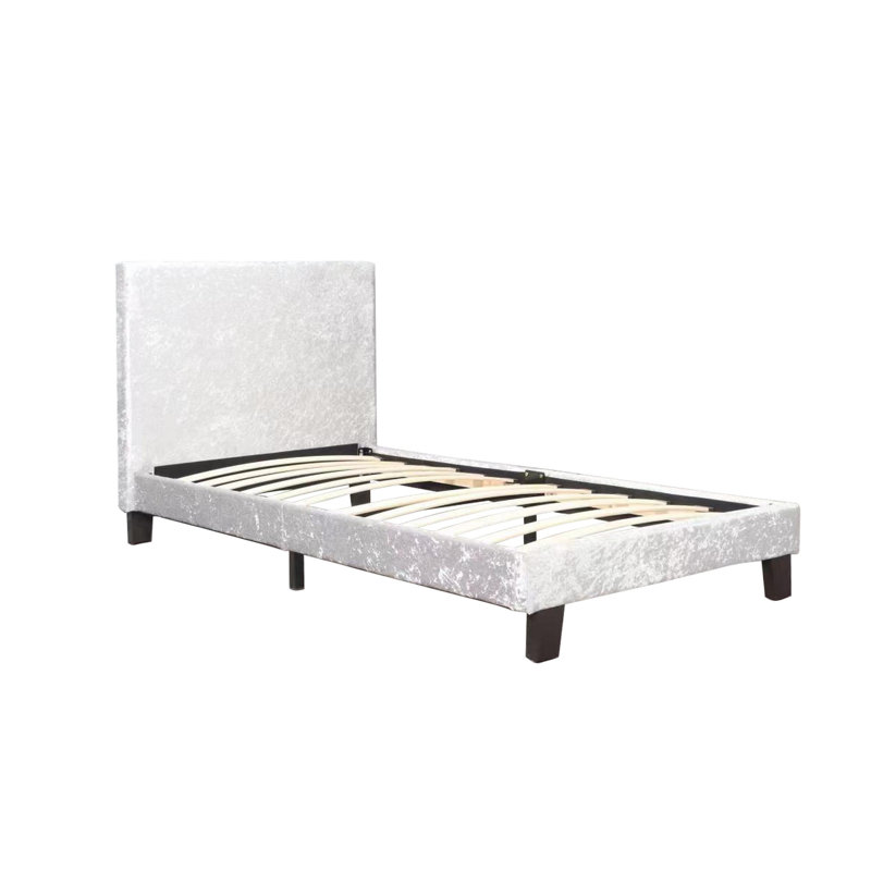 Regency Upholstered Bed Frame, Grey, Single (3')