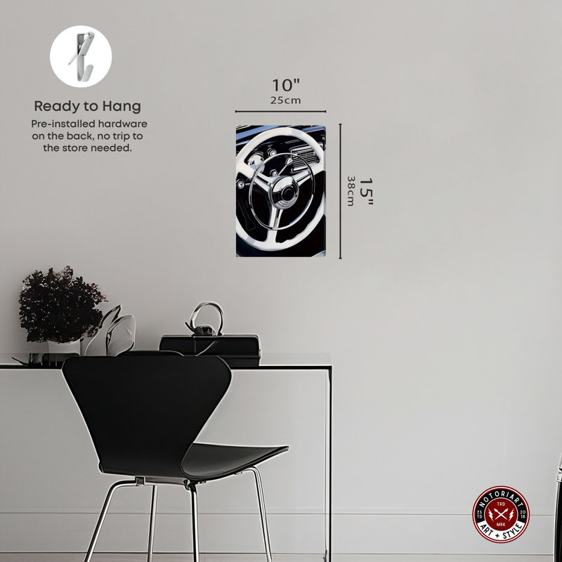 Art mural sur toile 1 pièce Notoriart Classy, Toile tendue, H 15 po x l 10 po