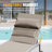 Outdoor Patio Chaise Lounge Set Of 3, Aluminum Pool Lounge Chairs With Side Table And Wheels, PVC-coated polyester Padded Adjustable Recliner All Weather For Poolside, Beach, Yard, Balcony-1755745411