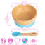 Tiny Dining - Children's Bamboo Suction Bowl& Spoon-53057588