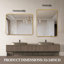 Miroir de salle de bain rectangulaire de qualité supérieure avec caractéristiques de sécurité avancées-244447535-244447521