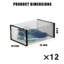 12 Pair Shoe Storage Box
