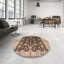 Tapis oriental noir / ivoire Giragos-825639400