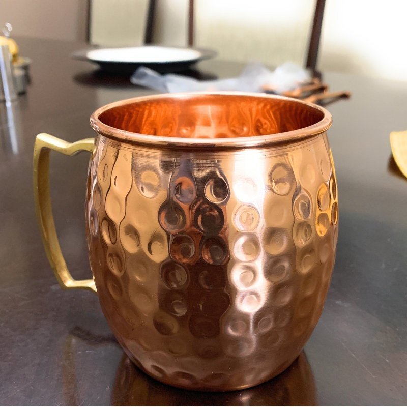 Styron 16oz. Copper Moscow Mule Mug Set