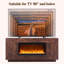 Meuble télé 70 po avec foyer électrique moderne de 36 po, pour téléviseur de 85 po ou moins-263988125