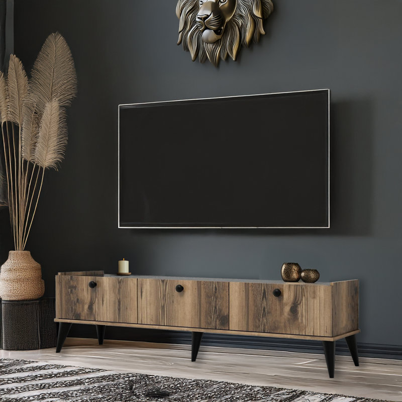 Marble Style TV Stand For Tvs Up To 78''