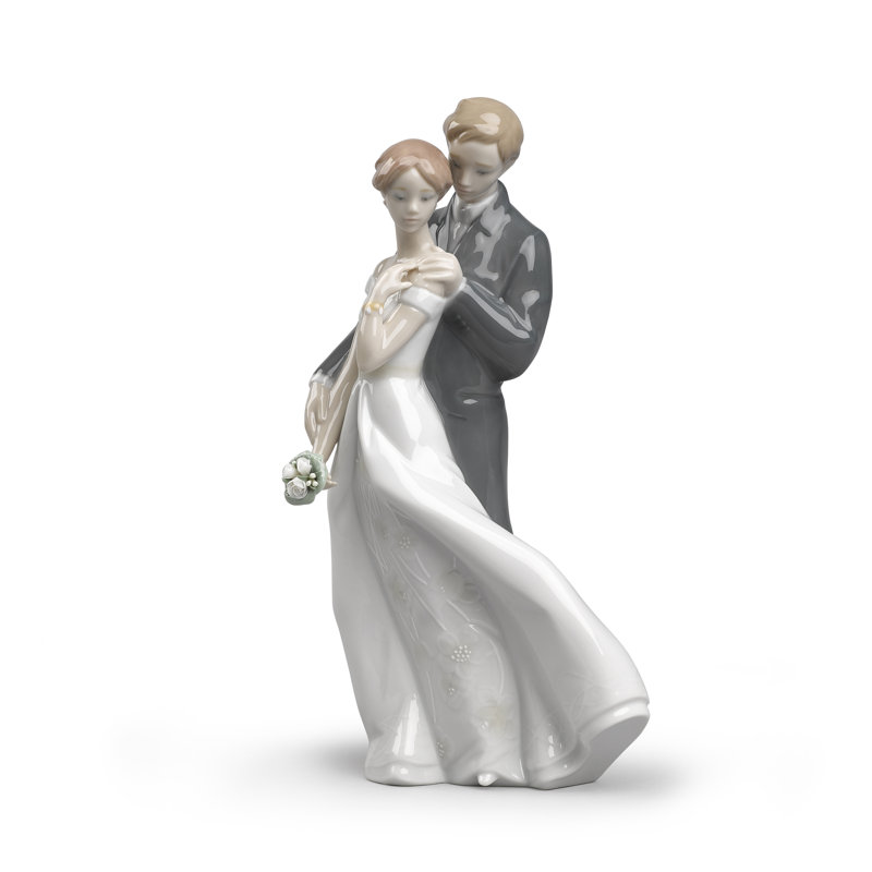 Figurine amour éternel couple