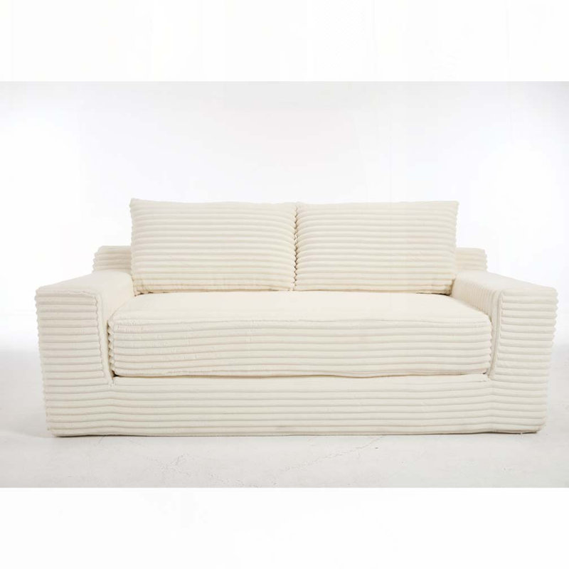 Canapé-lit 70,8 po, Beige