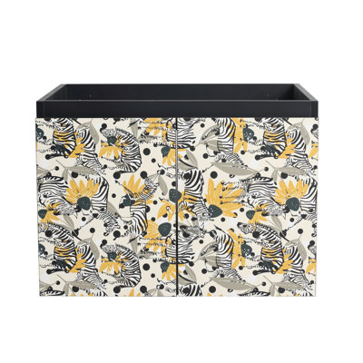 Panneaux de porte d'armoire de salle de bain Roomfitter, portes de remplacement pour meuble-lavabo de 24 pouces, jaune et noir