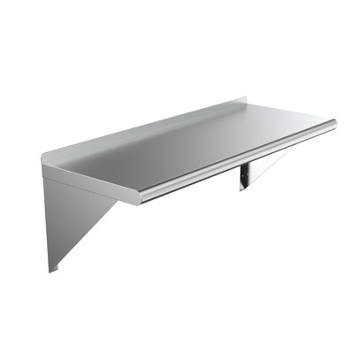 Stainless Steel Wall Mount Shelf