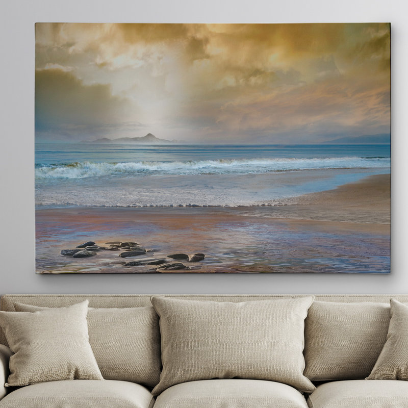 «Île privée», reproduction de photo sur toile tendue, H 16 po x l 20 po x P 1,5 po, Toile tendue