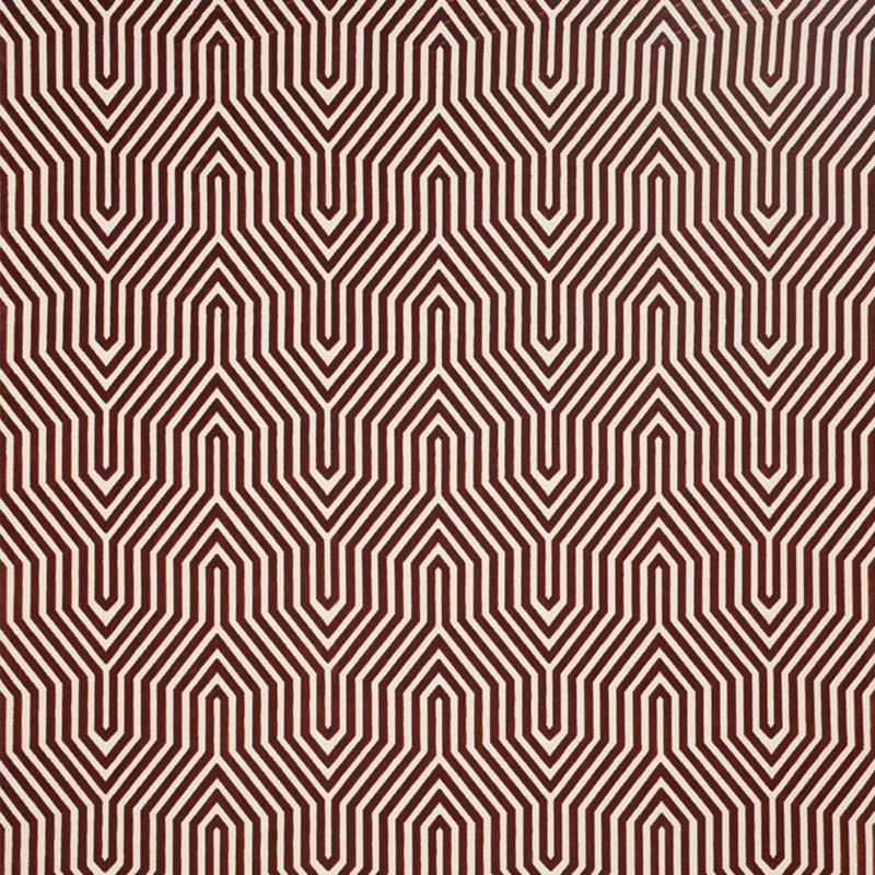 Tissu en velours Vanderbilt, Brun roux