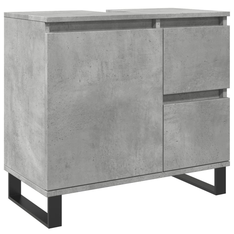 Bruto Under Sink Cabinet, Concrete grey