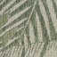 Tapis d'intérieur / extérieur en polypropylène tissé à plat à motif floral vert / ivoire Bertine-637234480