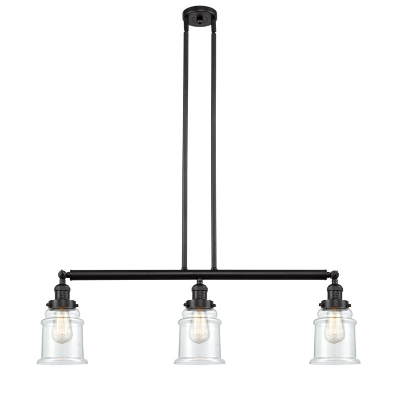Galaviz 3 - Light Kitchen Island Pendant, Oil Rubbed Bronze
