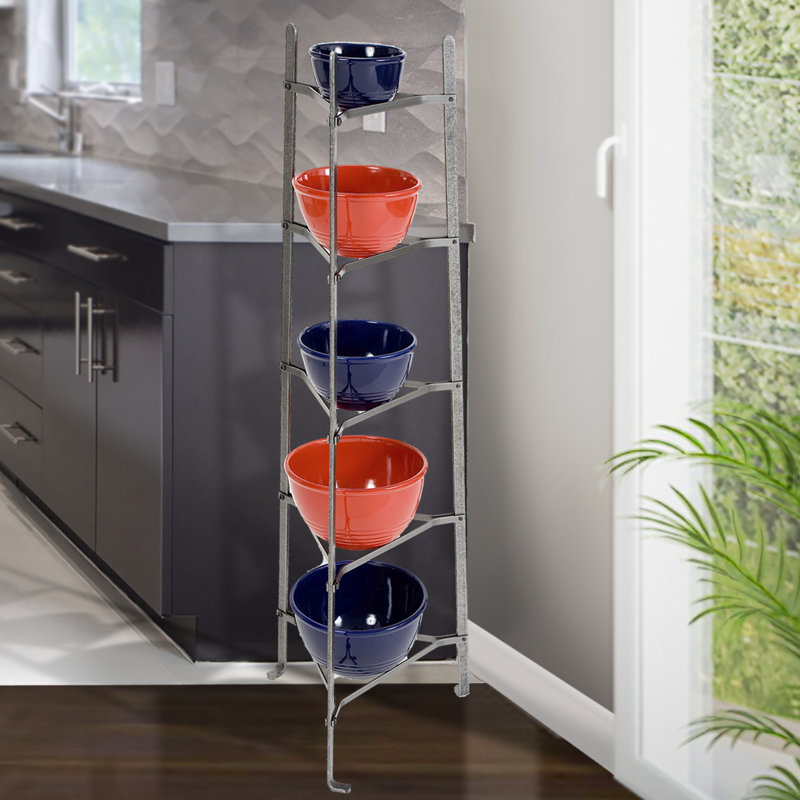 Handcrafted 5-Tier Gourmet Cookware Stand (Unassembled)